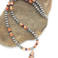 Navajo Spiny Oyster Pendant with Sugilite Inlay | Sterling Silver Necklace | Authentic Native American Handmade | 4879