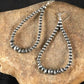Navajo Pearls Sterling Silver Earrings | Handmade Native American Jewelry | Southwestern | 10200