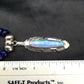 Native American Lapis Opal Pendant Necklace & Earring Set | Sterling Silver | 21" | Navajo Handmade