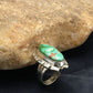 Native American Men's Navajo Royston Turquoise Ring | Sterling Silver | Sz 6.5 | 10219