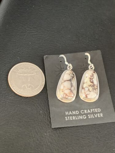 Native American Women's Wild Horse Earrings | Sterling Silver | Navajo Handmade | 14086 - Masha USA