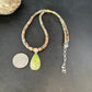 Southwestern Women's Green Opal Pendant Necklace | Sterling Silver | 17" | 14421