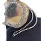 Navajo Pearls Picture Jasper Pendant Necklace | Sterling Silver | Authentic Native American Handmade | 1302