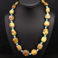 Native American Turquoise Nugget Necklace | Navajo Sterling Silver | 19" | 3657