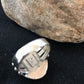 Navajo Sterling Silver Wild Horse Turquoise Ring | Yazzie | Sz 9 | 3497