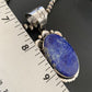 Native American Navajo Blue Lapis Pendant Necklace | Sterling Silver | Authentic Handmade | 11850