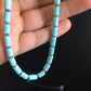 Native American Sterling Silver Blue Turquoise Necklace | 18" | 10011
