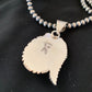 Men's Royston Turquoise Pendant Necklace | Navajo Pearls | Sterling Silver | Authentic Native American Handmade | 2575