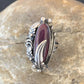Women's Navajo Purple Spiny Oyster Ring | Sterling Silver | Sz 6 | Authentic Native American Handmade | 10812