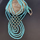 Santo Domingo Turquoise Heishi 5-Strand Necklace | Sterling Silver & Gold-Filled | 12073