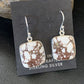 Southwestern Women's Navajo Wild Horse Earrings | Sterling Silver | Authentic Native American Handmade | 12783