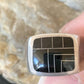 Native American Men's Navajo Black Onyx Inlay Ring | Sterling Silver | Sz 9 | 10738