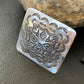 Navajo Sterling Silver Stamped Earrings | Authentic Native American Handmade | 1668