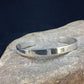 Native American Handmade Band Bracelet | Navajo Sterling Silver | 8934