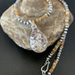 Men's Navajo Wild Horse Picture Jasper Pendant | Sterling Silver Necklace | Authentic Native American Handmade | 10332