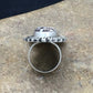 Navajo Wild Horse Turquoise Ring | Sterling Silver | Sz 7 | Authentic Native American Handmade | 12063