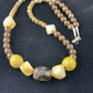 Southwestern Chunky Sterling Silver Necklace | Faceted Jasper Quartz | 20" | 10079