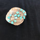 Blue Turquoise Teardrop Earrings | Navajo Sterling Silver | Authentic Native American Handmade