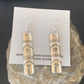 Navajo Stamped Sterling Silver Earrings Set | Authentic Native American Handmade | 11623