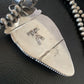 Native American Navajo Blue Lapis Pendant Necklace | Sterling Silver | Authentic Handmade | 11674