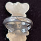 Navajo Kingman Turquoise & Coral Ring | Authentic Native American Sterling Silver | Multi-Stone | Sz 10 | 1292