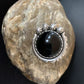 Native American Men's Navajo Black Onyx Ring | Sterling Silver | Sz 9 | Authentic Handmade | 1080