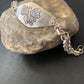 Vintage Navajo Sterling Silver Butterfly Link Bracelet | Authentic Native American Handmade | 1467