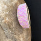 Navajo Pink Opal Inlay Band Ring | Sz 6 | Authentic Native American Handmade | 12408