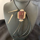 Southwestern Men's Bolo Tie | Purple Spiny Oyster | Sterling Silver | Navajo | 12964