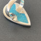Navajo Blue Kingman Turquoise Ring | Sterling Silver | Sz 6.5 | Authentic Native American Handmade | 11614