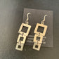 Native American Old Pawn Dangle Earrings | Sterling Silver | 1.5" | 12984