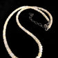 Native American Opal Ethiopian Bead Necklace | Sterling Silver | Authentic Handmade | 18" | 8746