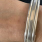Old Pawn Southwestern Stamped Cuff Bracelet | Navajo Sterling Silver | Authentic Native American Handmade | 13831