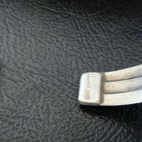 Navajo Stamped Cuff Bracelet | Sterling Silver | Authentic Native American Handmade | 1604