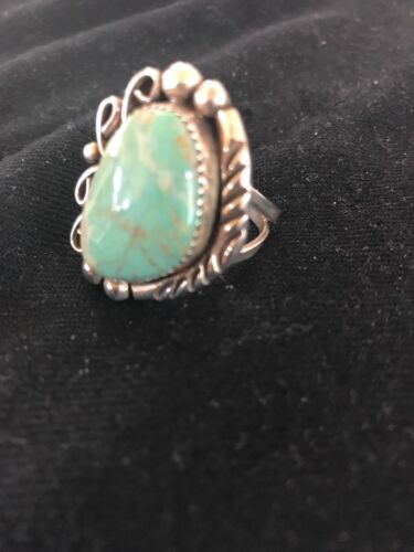 Navajo Men's Sterling Silver Ring | Albert Cleveland | Sz 12.25 | Authentic Native American Handmade | 3474