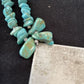 Navajo Blue Turquoise Nugget Beads Necklace | Sterling Silver | Authentic Native American Handmade | 22" | 1345