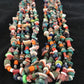 Native American Santo Domingo Multi-Stone Bead Necklace | 36" | 1254