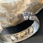 Navajo Horse Cuff Bracelet | Sterling Silver | Authentic Native American Handmade | 13225