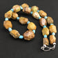 Native American Turquoise Nugget Necklace | Navajo Sterling Silver | 19" | 3657