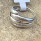 Native American Navajo Women's Swirl Ring | Sterling Silver | Sz 6.5 | 1793