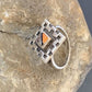 Native American Women's Navajo Sugilite Spiny Oyster Inlay Ring | Sz 6 | 11288