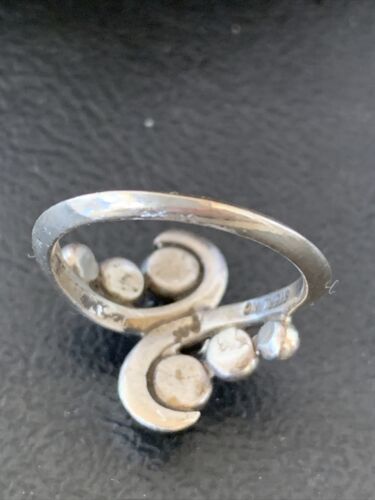 Southwestern Women's Navajo Blue Opal Ring | Sterling Silver | Sz 7 | 10814