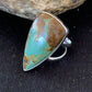 Native American Women's Navajo Arizona Turquoise Ring | Sterling Silver | Sz 9 | 725