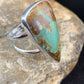 Native American Women's Navajo Arizona Turquoise Ring | Sterling Silver | Sz 9 | 725