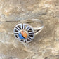 Navajo Blue Lapis Spiny Inlay Ring | Sz 8 | Authentic Native American Handmade | 11183