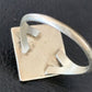 Native American Women's Navajo Sugilite Spiny Oyster Inlay Ring | Sz 8 | 13129