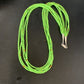 Native American Green Gaspeite Rice Heishi Necklace | 5 Strand | Sterling Silver | 20" | 12928