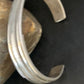 Old Pawn Southwestern Stamped Cuff Bracelet | Navajo Sterling Silver | Authentic Native American Handmade | 13831