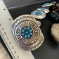 Men's Handmade Hopi Turquoise Concho Belt Buckle | Sterling Silver | 48" | 12292