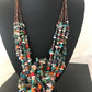 Native American Santo Domingo Multi-Stone Bead Necklace | 36" | 1254